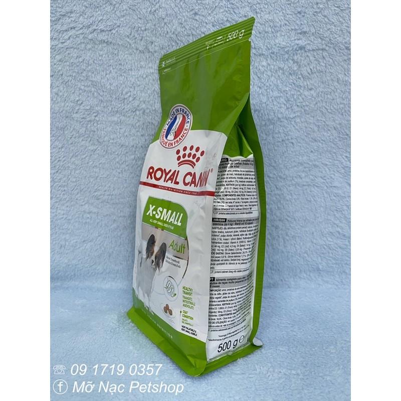 Thức Ăn Cho Chó Trưởng Thành Giống Nhỏ Royal Canin Shn Xsmall Adult - 500g