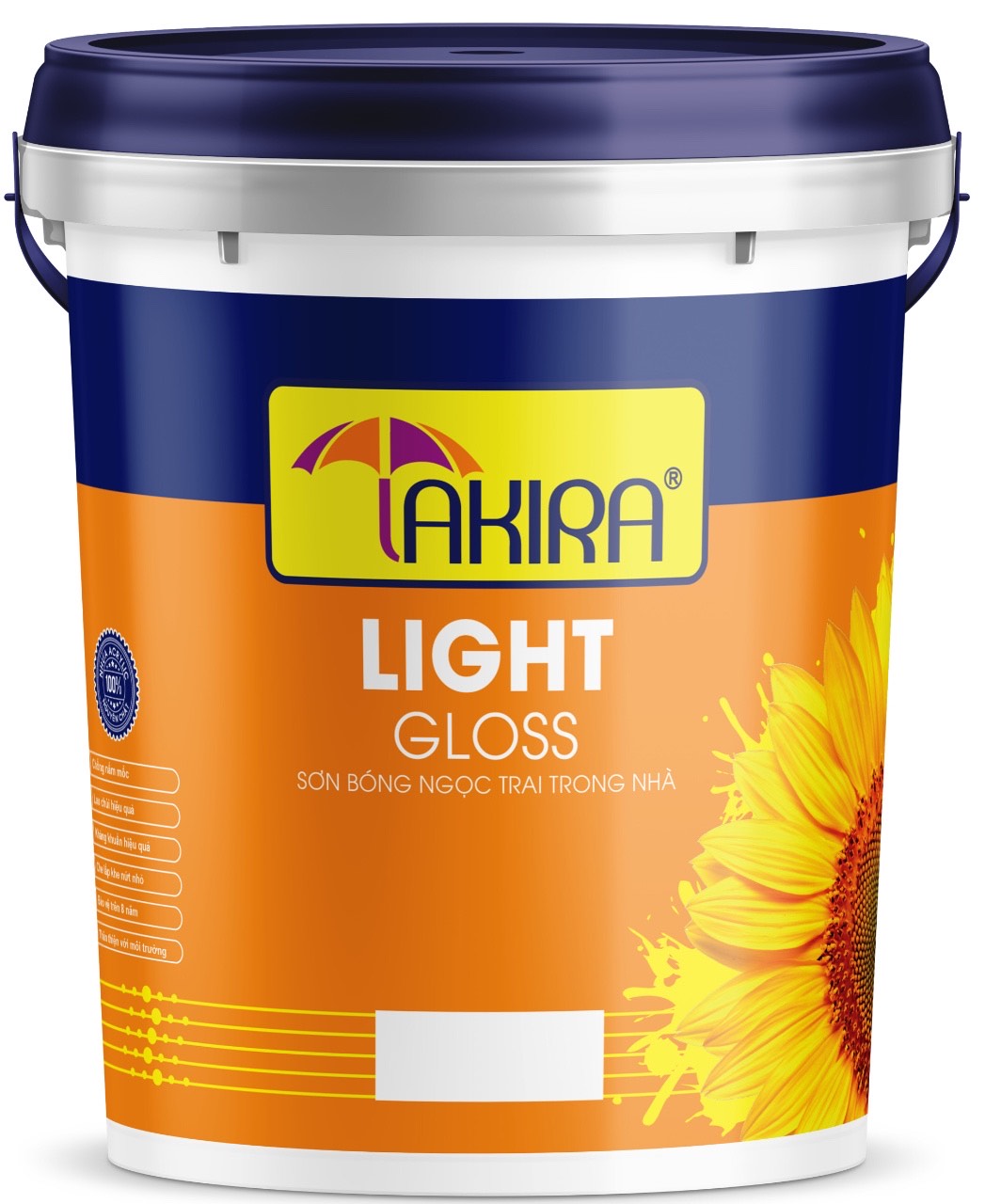 SƠN NỘI THẤT TAKIRA LIGHT GLOSS 18L