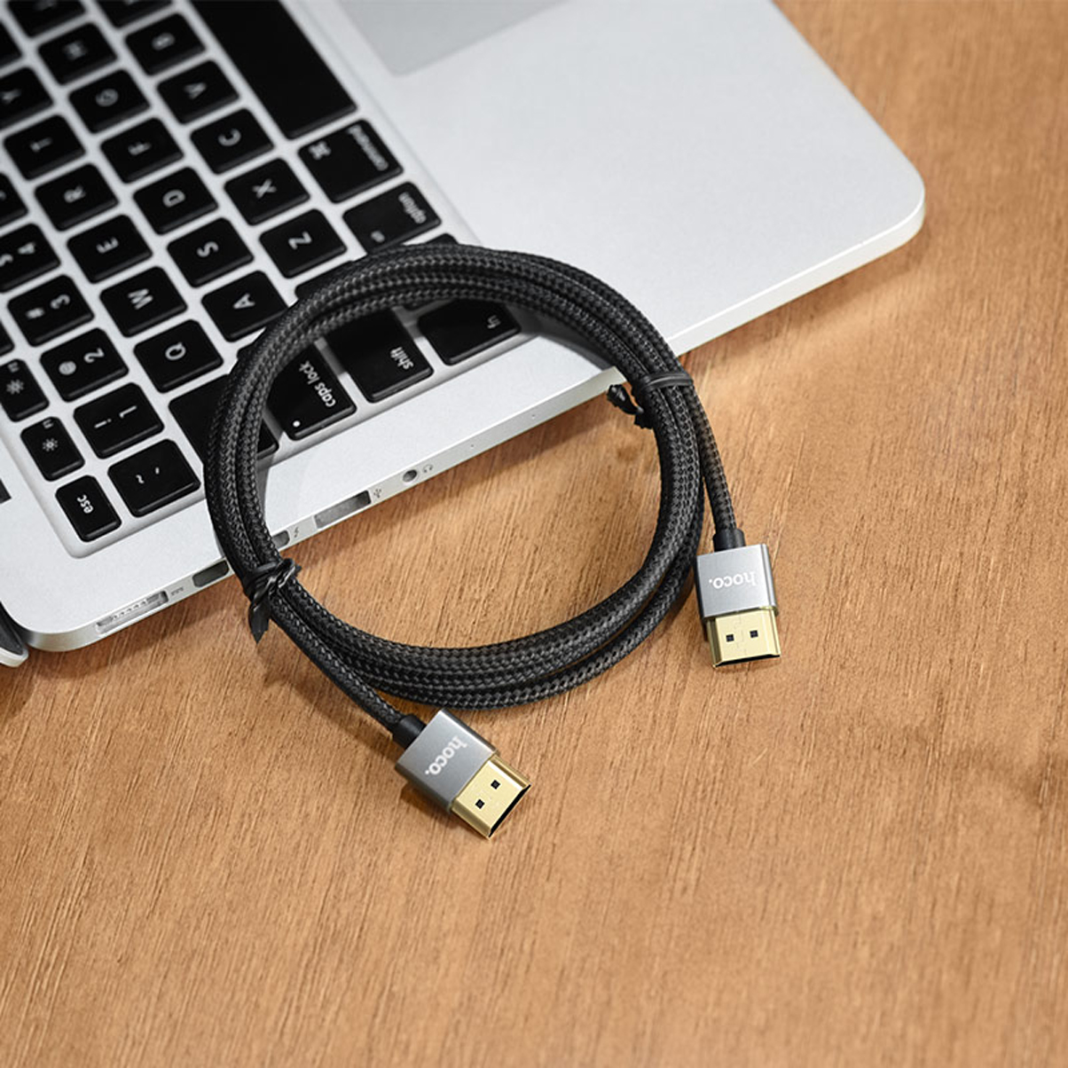 Cáp HDMI Bọc Thép Siêu Bền Dài 1.5M và 3M Hoco UA12 - Hàng Chính hãng