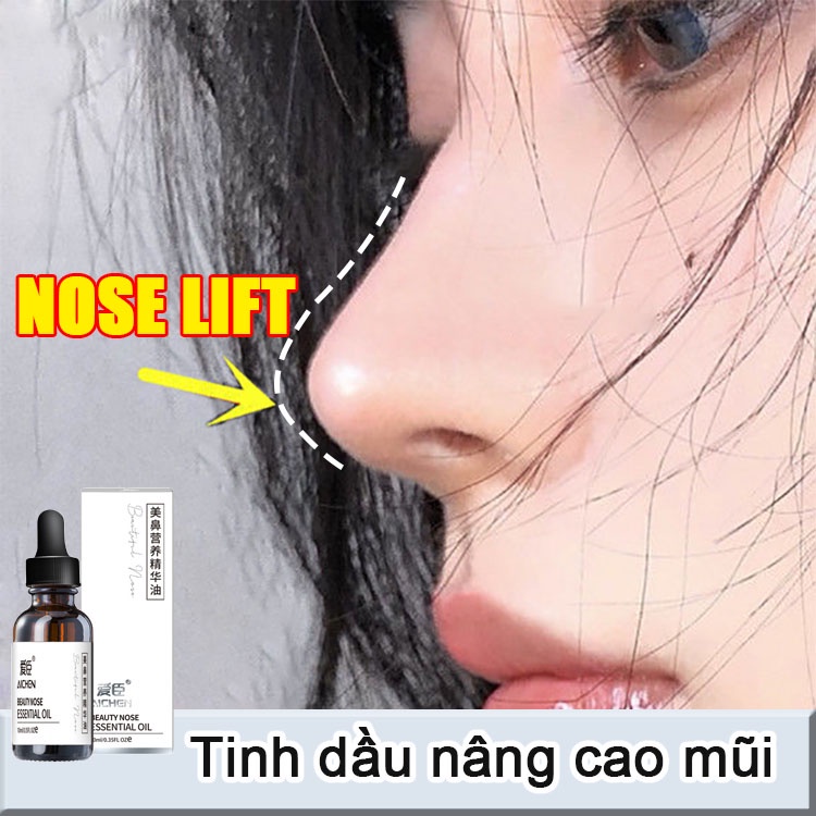 Serum Tinh dầu nâng cao mũi 10ml giúp thon gọn săn chắc tạo dáng mũi tăng chiều cao sống mũi hiệu quả loại tốt