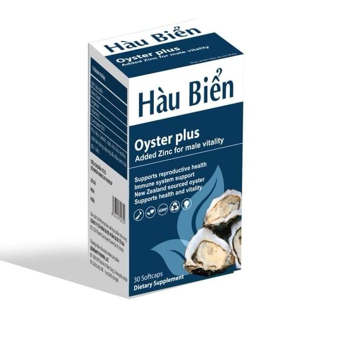 Viên Tinh Hàu Biển - Hỗ Trợ Yếu Sinh Lý - Xuất Tinh Sớm - Tăng Cường Sinh Lý Nam - Nguyên Liệu Nhập Khẩu Mỹ - Lọ 30 Viên