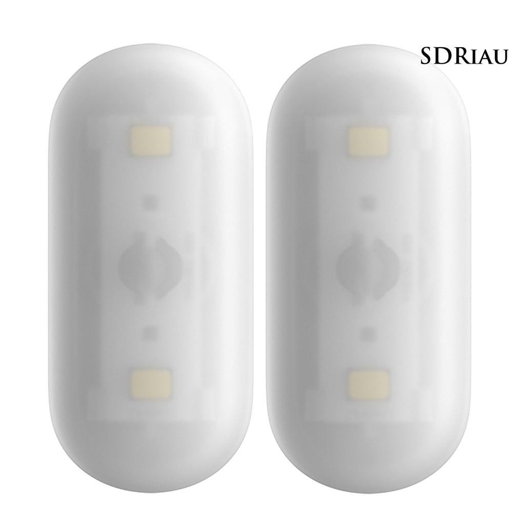 Bộ 2 Đèn Led Hình Viên Thuốc Chống Thấm Nước Dành Cho Xe Hơi