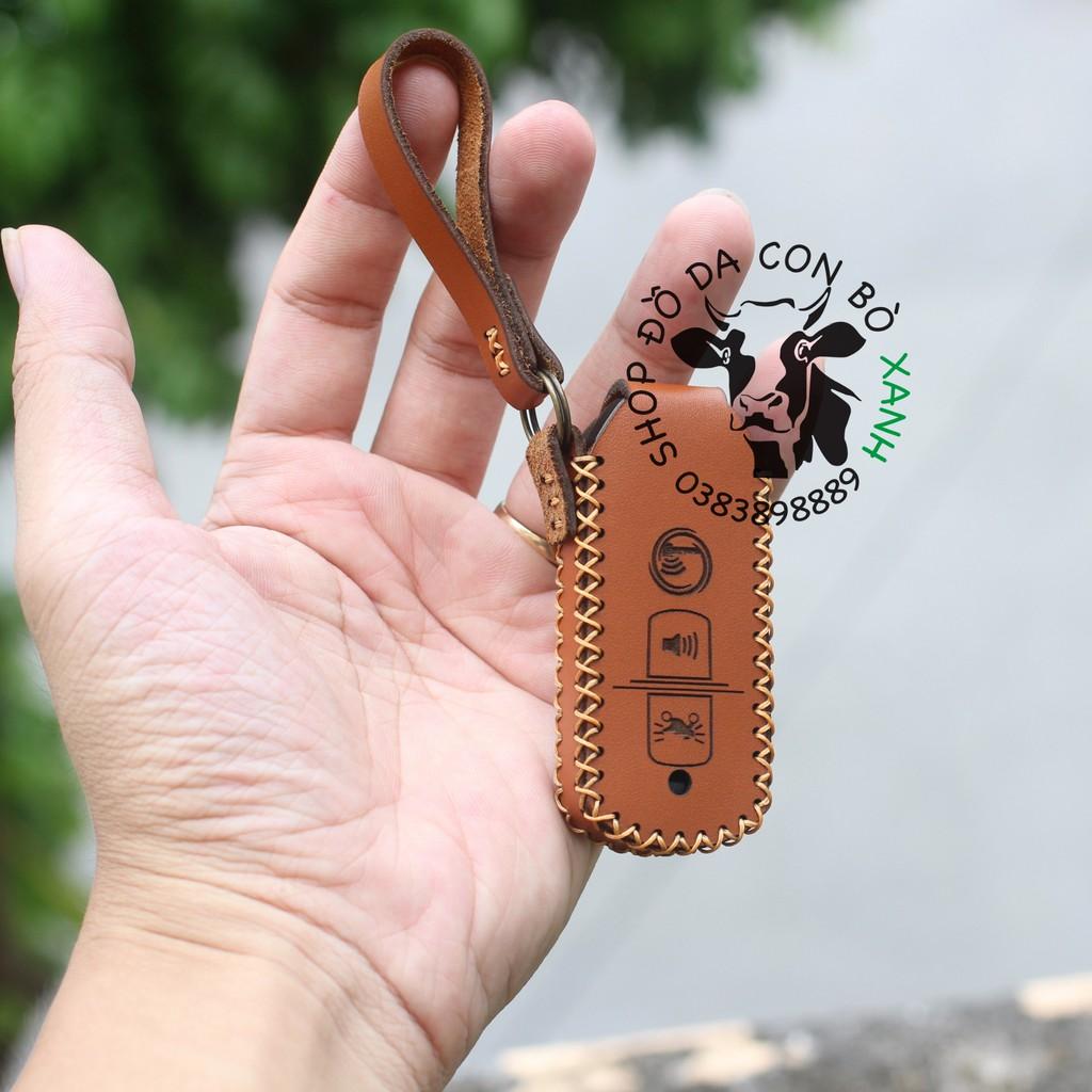 Bao da dành cho Chìa Khóa Honda SH, PCX, SH Mode, Cub 125 handmade da thật