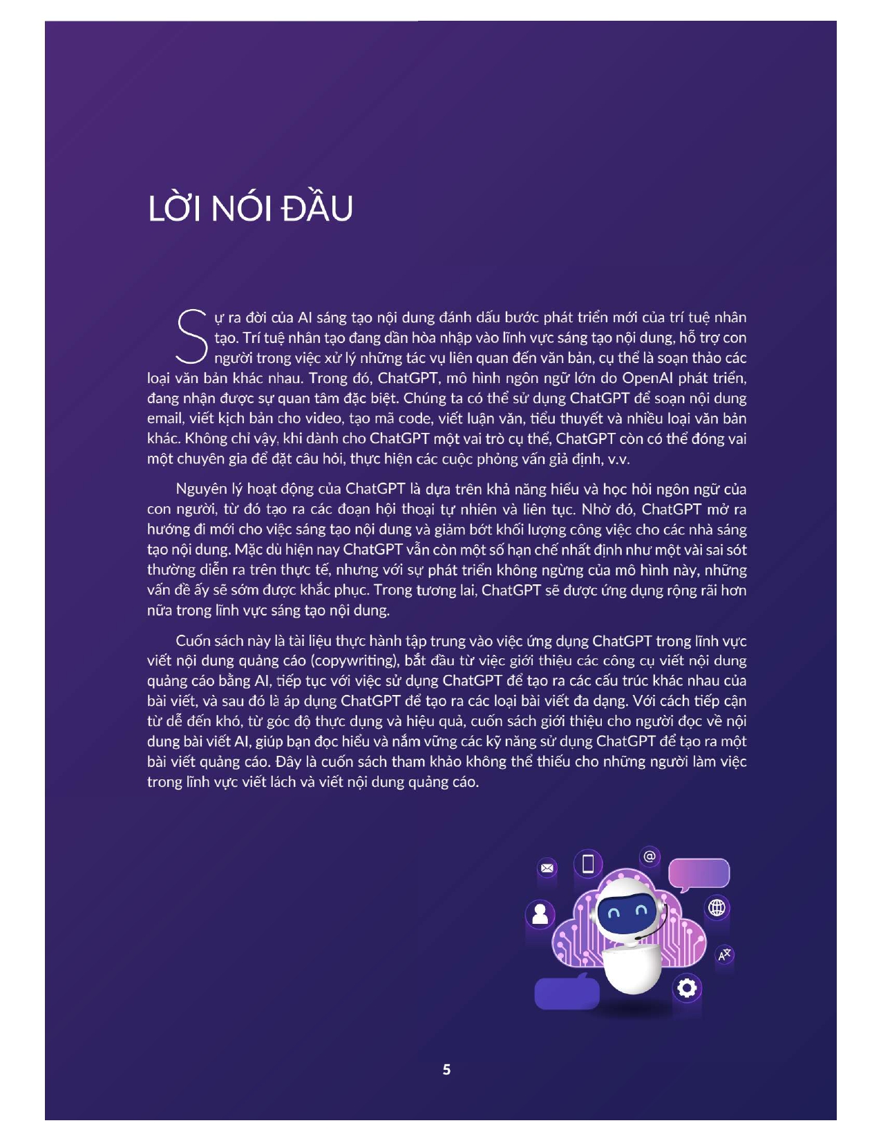 Kiếm Tiền Cùng ChatGPT - Vào Nghề Viết &amp; Sáng Tạo Nội Dung - Vanlangbooks