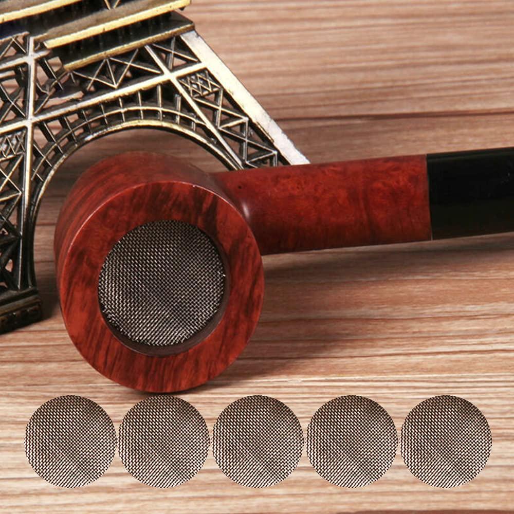 500pcs Màn hình ống thép không gỉ 20 mm, Màn hình hút thuốc lọc, Màn hình ống