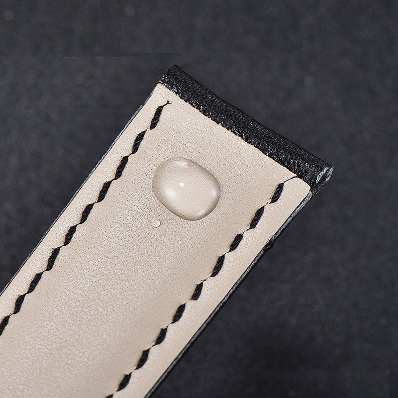 Dây Da Đồng Hồ Da Bò Italy AmaPeter Mềm mại chống thấm nước BO-36 nhiều size 12 14 16 18 20 22 24mm