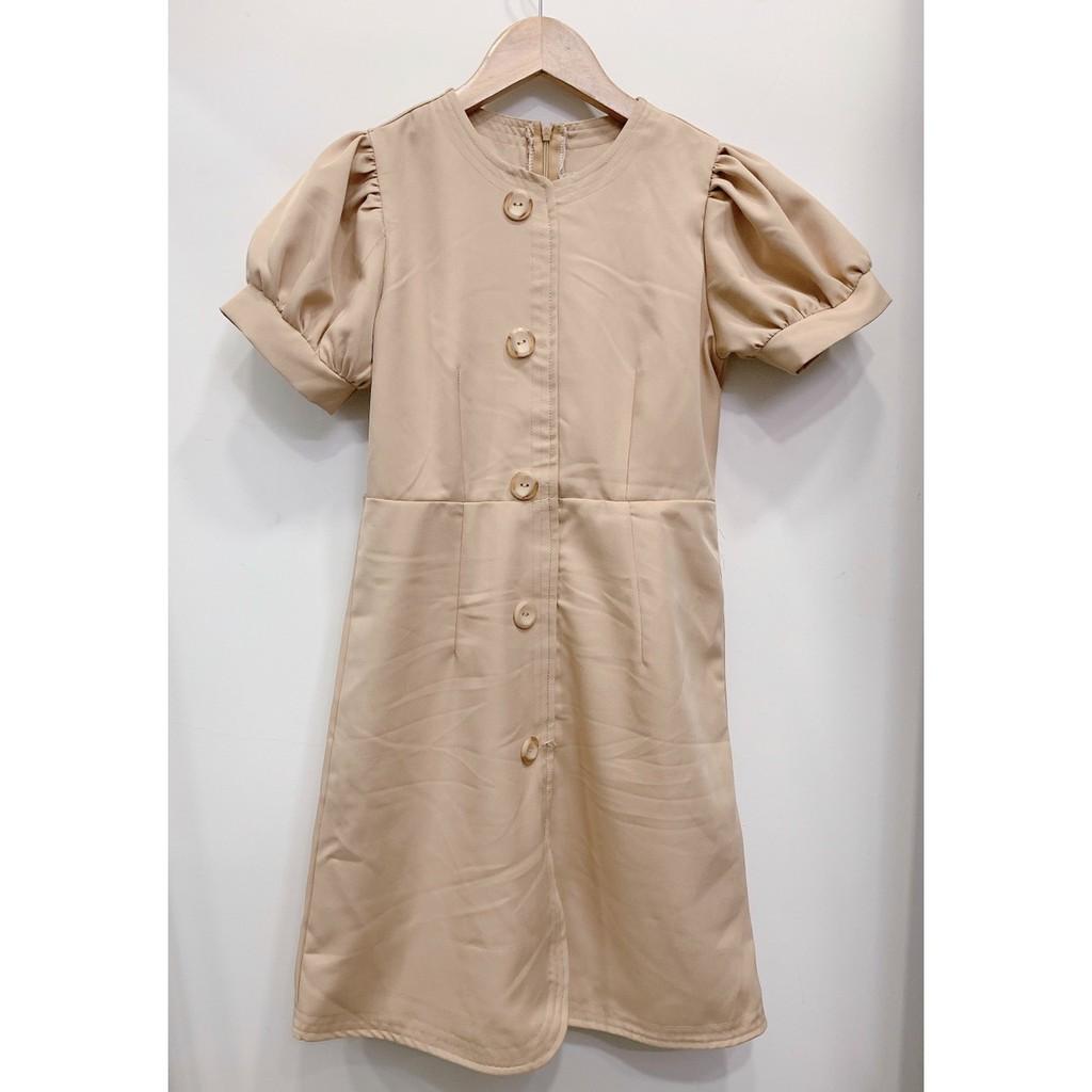Váy basic màu da HIN DRESS - V033