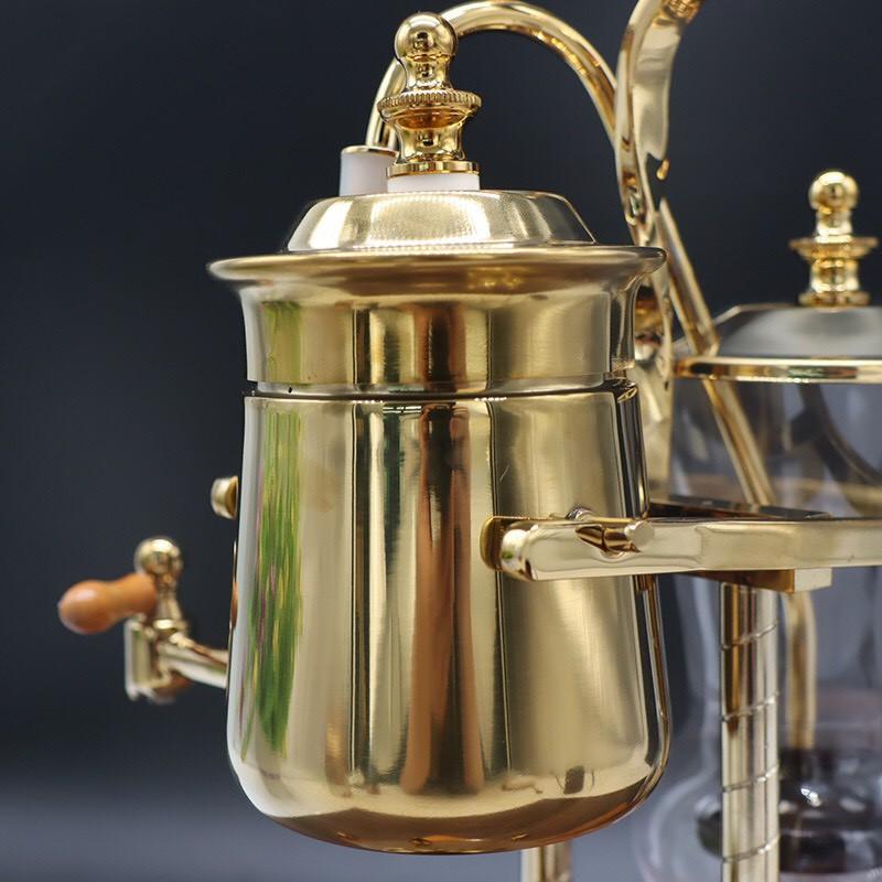Bộ Bình Pha Cafe Balance 6 Cup Cao Cấp - Mạ Vàng