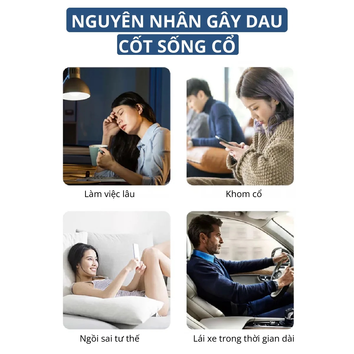 Máy massage cổ không dây 10 đầu rung nhiệt cao cấp Kachi MK350