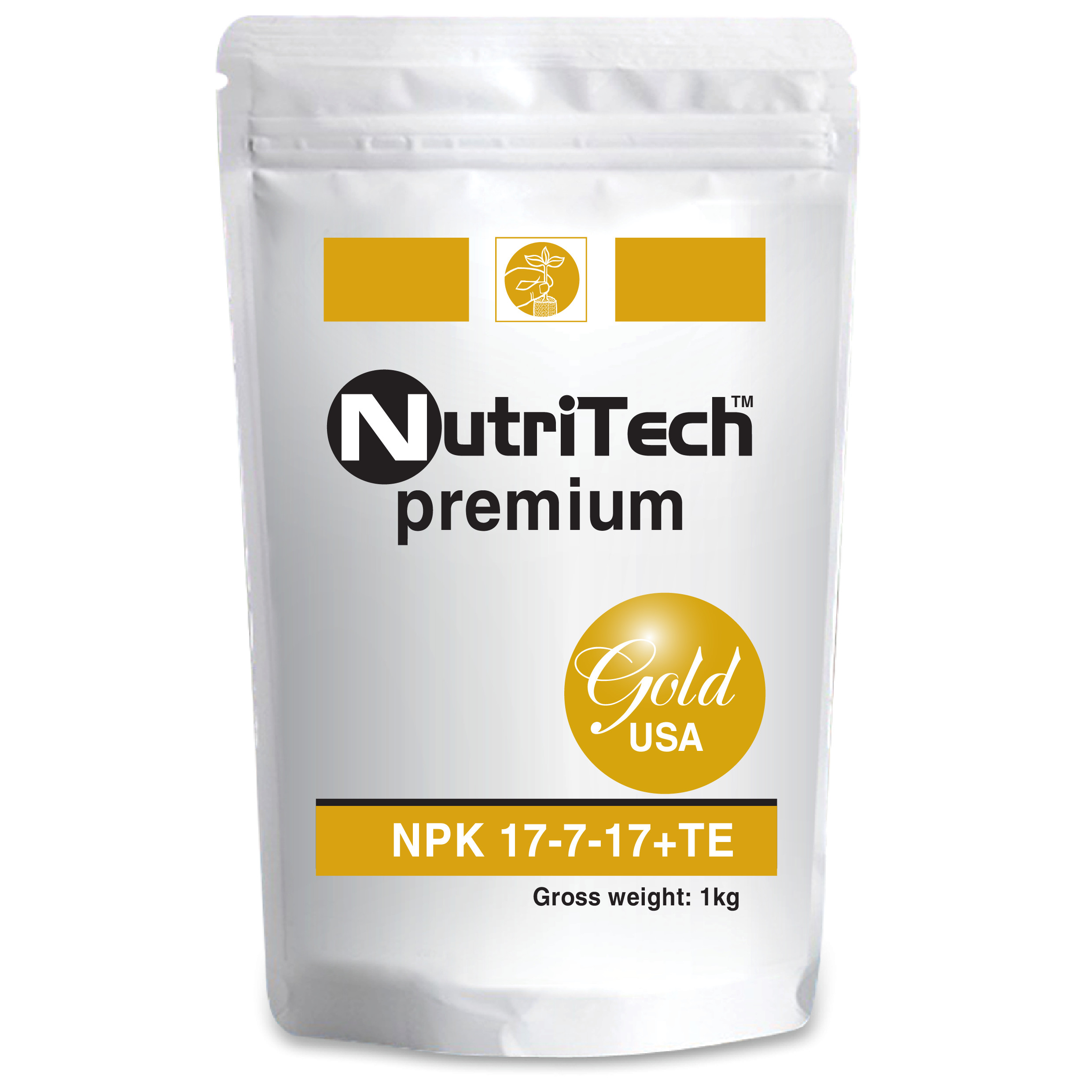 Phân bón NPK 17-7-17+TE NutriTech - sử dụng được cho tất cả loại cây trồng