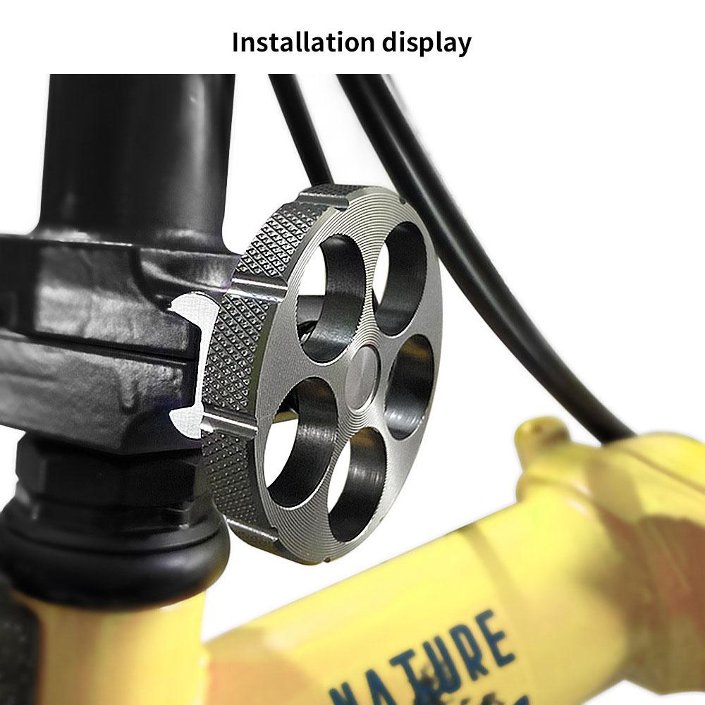 Ản Lề Kẹp Đòn Bẩy Hợp Kim Nhôm Xe Đạp Gấp Loại C