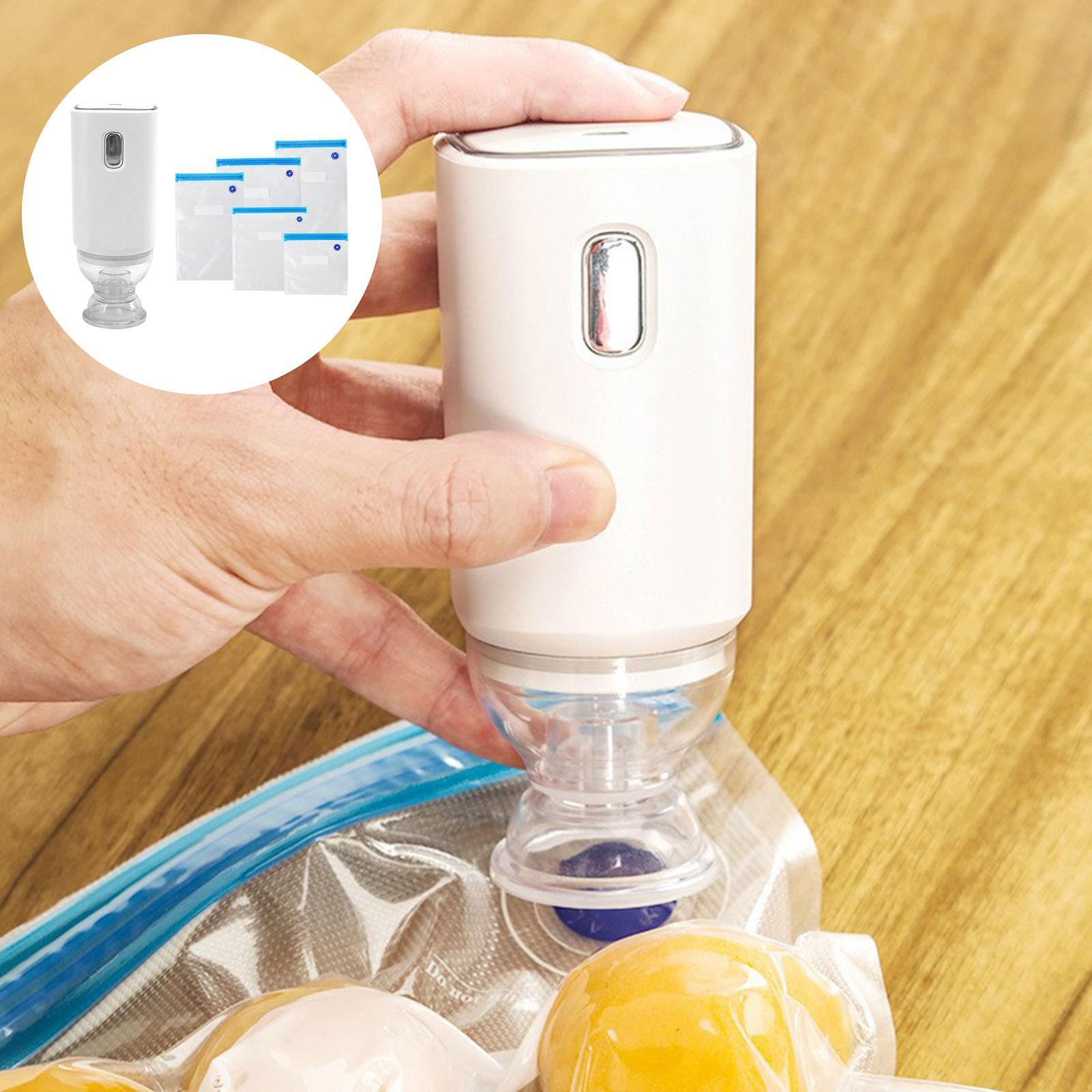 Food Pump Vacuum Sealer Home Portable Air Pump Inflator Vacuum Food Sealers