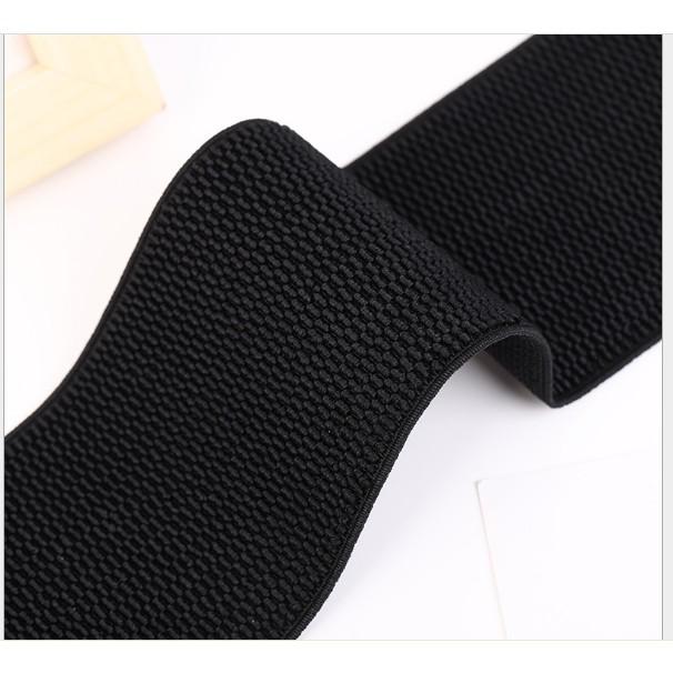 Thắt lưng mặt vuông bản thun lớn