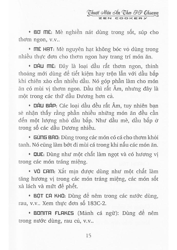 Thuật Nấu Ăn Theo Phương Pháp Ohsawa