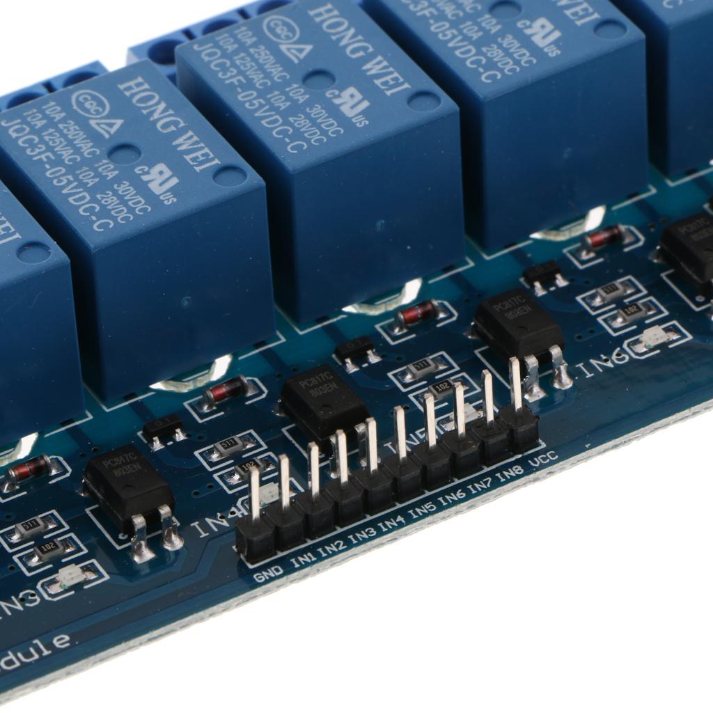 5V 8 Channel Relay Module Board Optocoupler For AVR PIC MCU DSP ARM