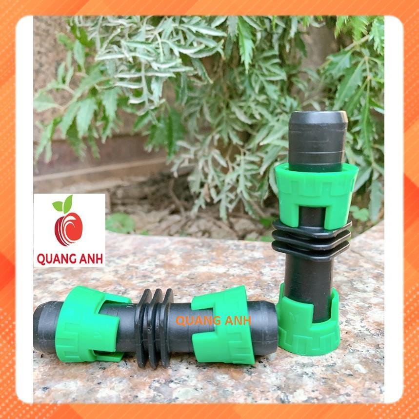 CÚT NỐI NHANH ỐNG NƯỚC TƯỚI NHỎ GIỌT ỐNG 16MM - SET 1 CÁI