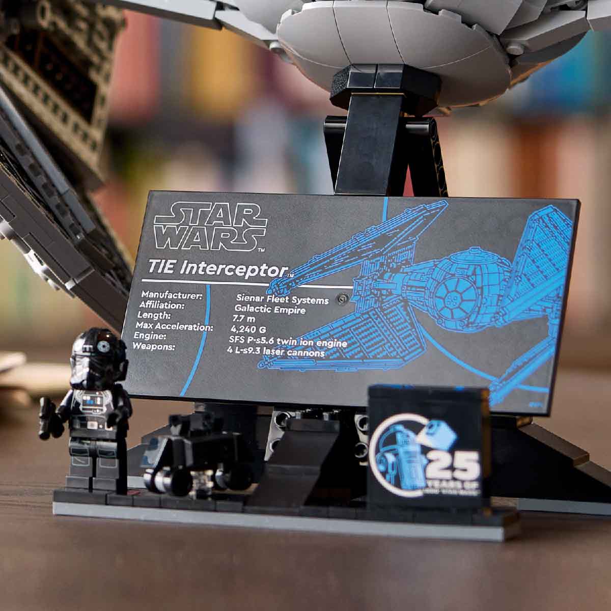 LEGO STAR WARS 75382 Bộ Lắp Ráp TIE Interceptor (1931 chi tiết)