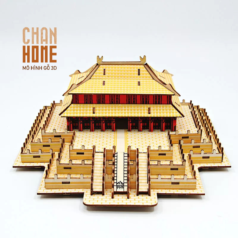 Mô Hình Kiến Trúc Cổ Trung Hoa Đồ Chơi DIY Tự Lắp Ghép Sáng Tạo Và An Toàn Cho Bé