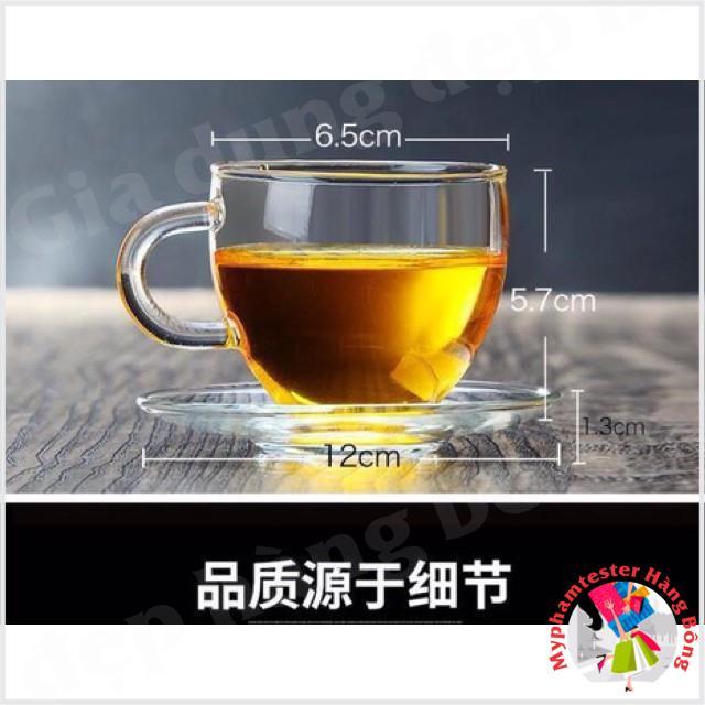 Bộ chén thuỷ tinh chịu nhiệt