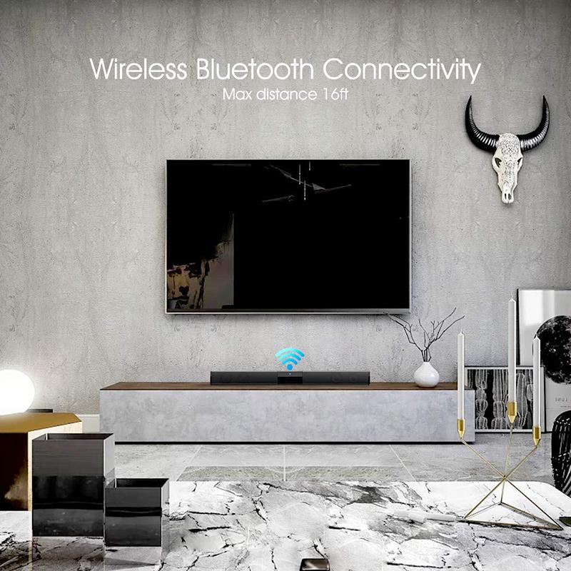 40W Loa Bluetooth Rạp Hát Tại Nhà Loa Siêu Trầm Điều Khiển Từ Xa Hồng Ngoại Tivi Soundbar Di Động Đài Echo Treo Tường Khuếch Đại Trung Tâm Âm Nhạc Color: BS28A