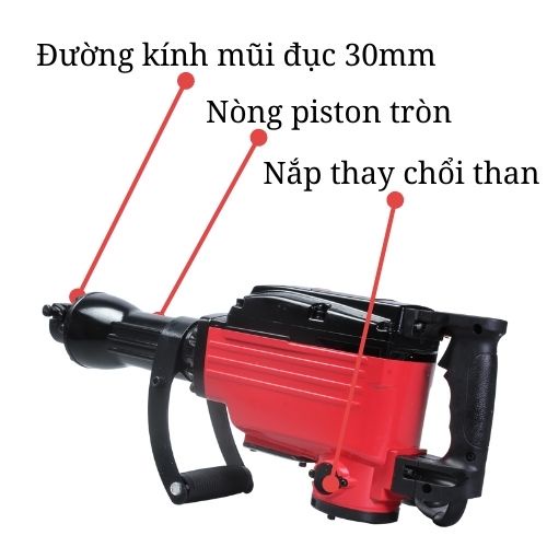 Máy đục 30mm Drama DRM-PH65