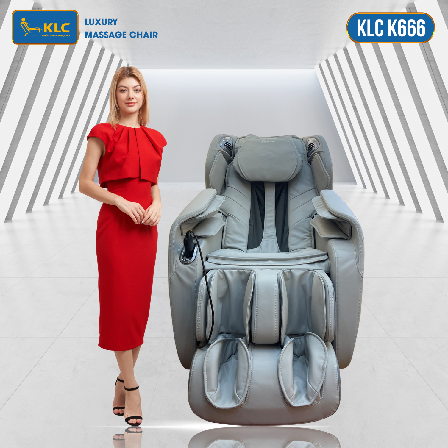 Ghế massage chính hãng KLC K666