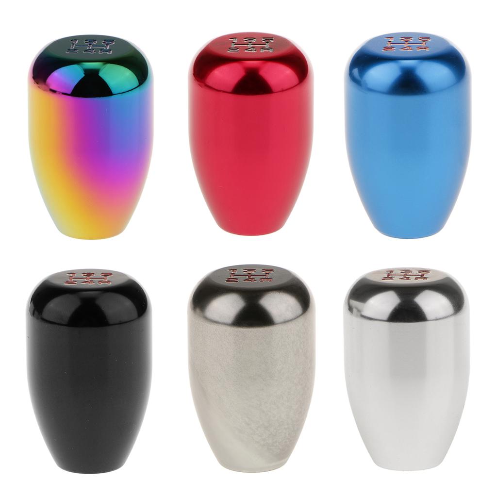 5 Speed Universal Car Gear Knob Manual Transmission Shifter Black