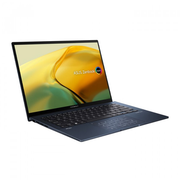 Laptop Asus Zenbook 14 OLED UX3402ZA-KM218W (i5-1240P/8GB RAM/512GBSSD/14 inch WQXGA/Túi/U-LAN/Xanh/)-Hàng chính hãng