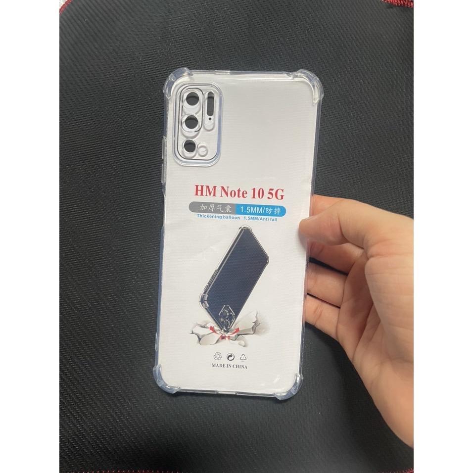 Ốp dẻo chống sốc Xiaomi Redmi Note 10 5G  có gờ bảo vệ camera