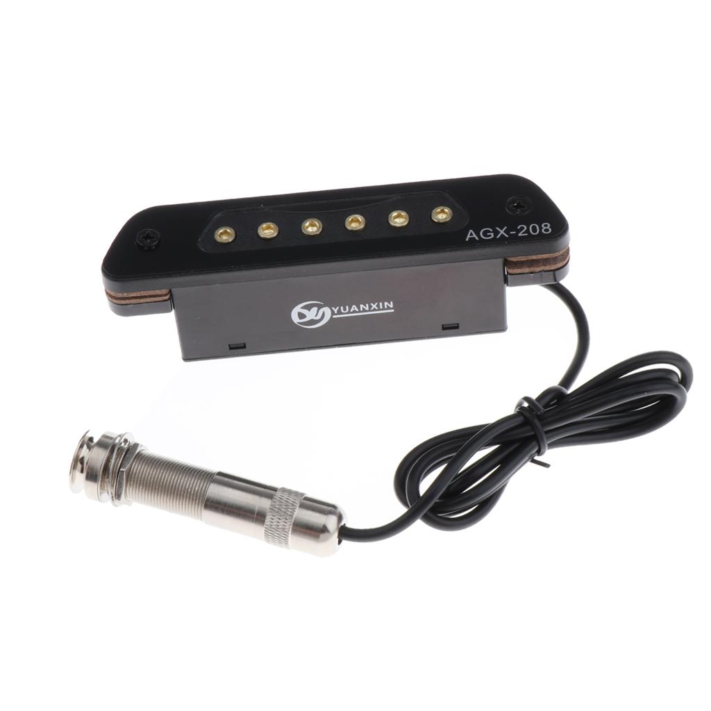 Lỗ Âm Thanh Guitar Pickup Cho Dân Gian Đàn Guitar Acoustic AGX-208