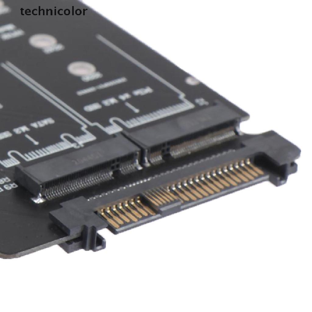Technicolor SATA M.2 SSD to 2.5“ SATA NVMe M.2 NGFF SSD to SFF-8639 Adapter Converter TYG