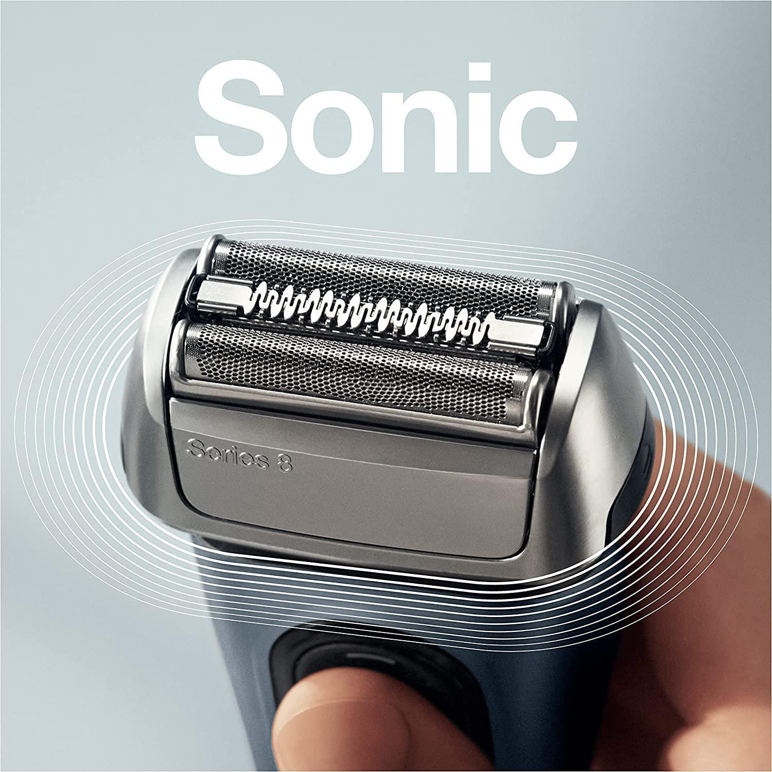 Máy Cạo Râu Braun series8 8380cc, Máy Cạo Râu Khô Và Ướt, Máy Tăng Đơ, Máy Tông Đơ, Nhập Đức, Hàng Chính Hãng