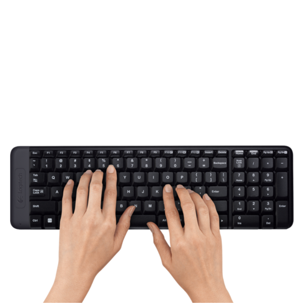 Combo chuột và bàn phím không dây Logitech MK220 - Hàng chính hãng