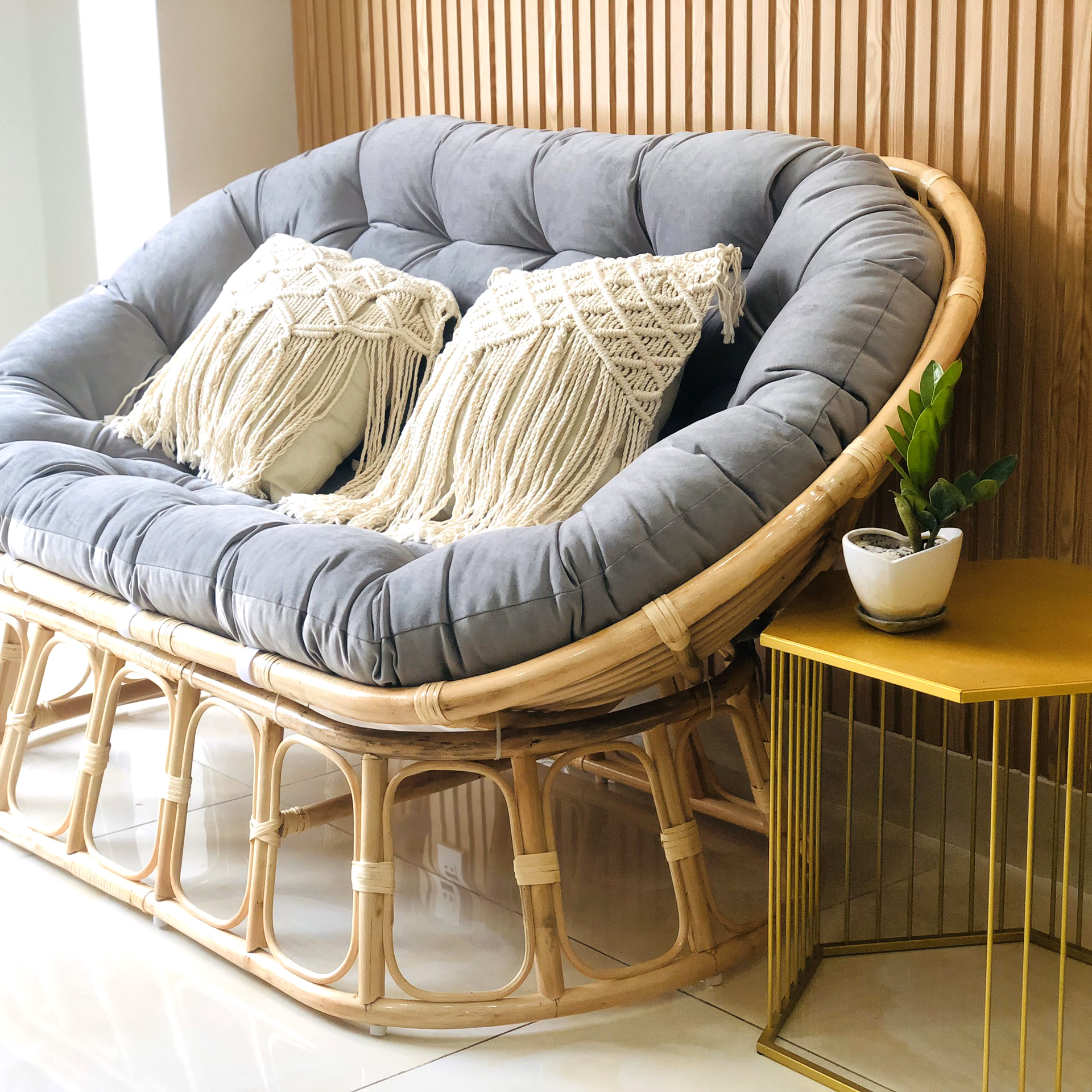 GHẾ PAPASAN ĐÔI CAO CẤP - (MAMASAN)