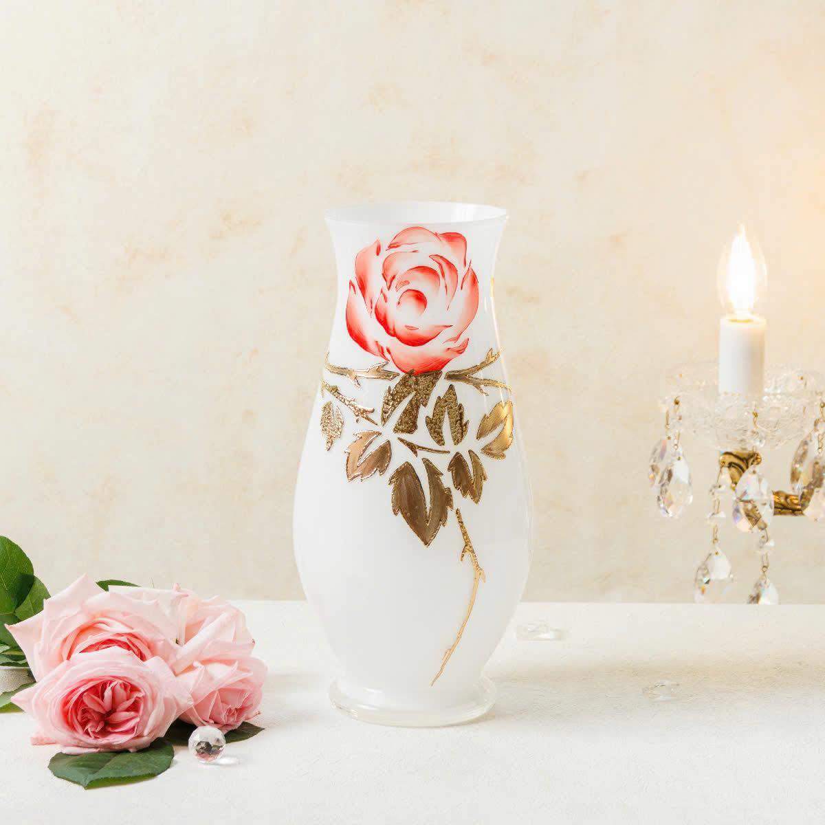 Lọ hoa sứ cao cấp - Đẳng cấp không gian sống cao 30cm Hàng chính hãng