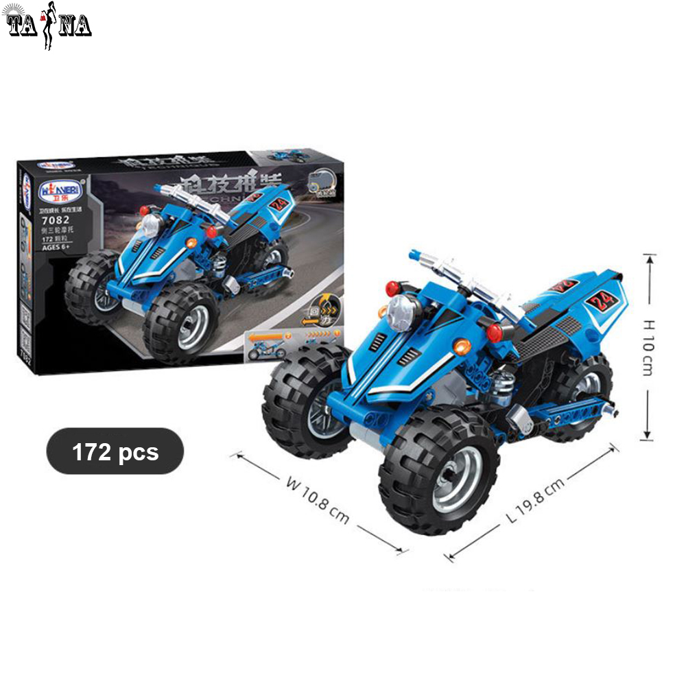 Đồ chơi lắp ráp mô hình xe ba bánh