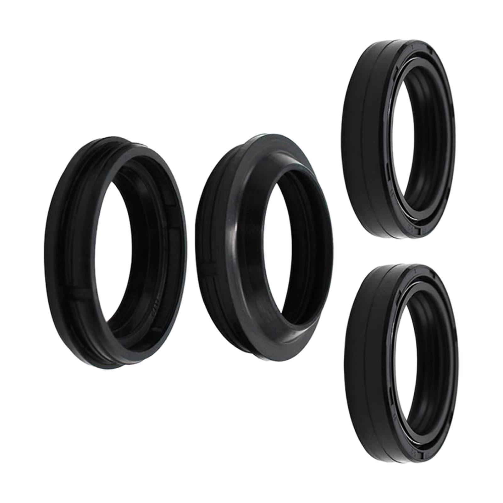 4Pcs Front Fork Oil Seal & Dust Cover 36x48x11mm High Performance Premium Durable Oil Resistance for XT 125  XT 125 x XT 125