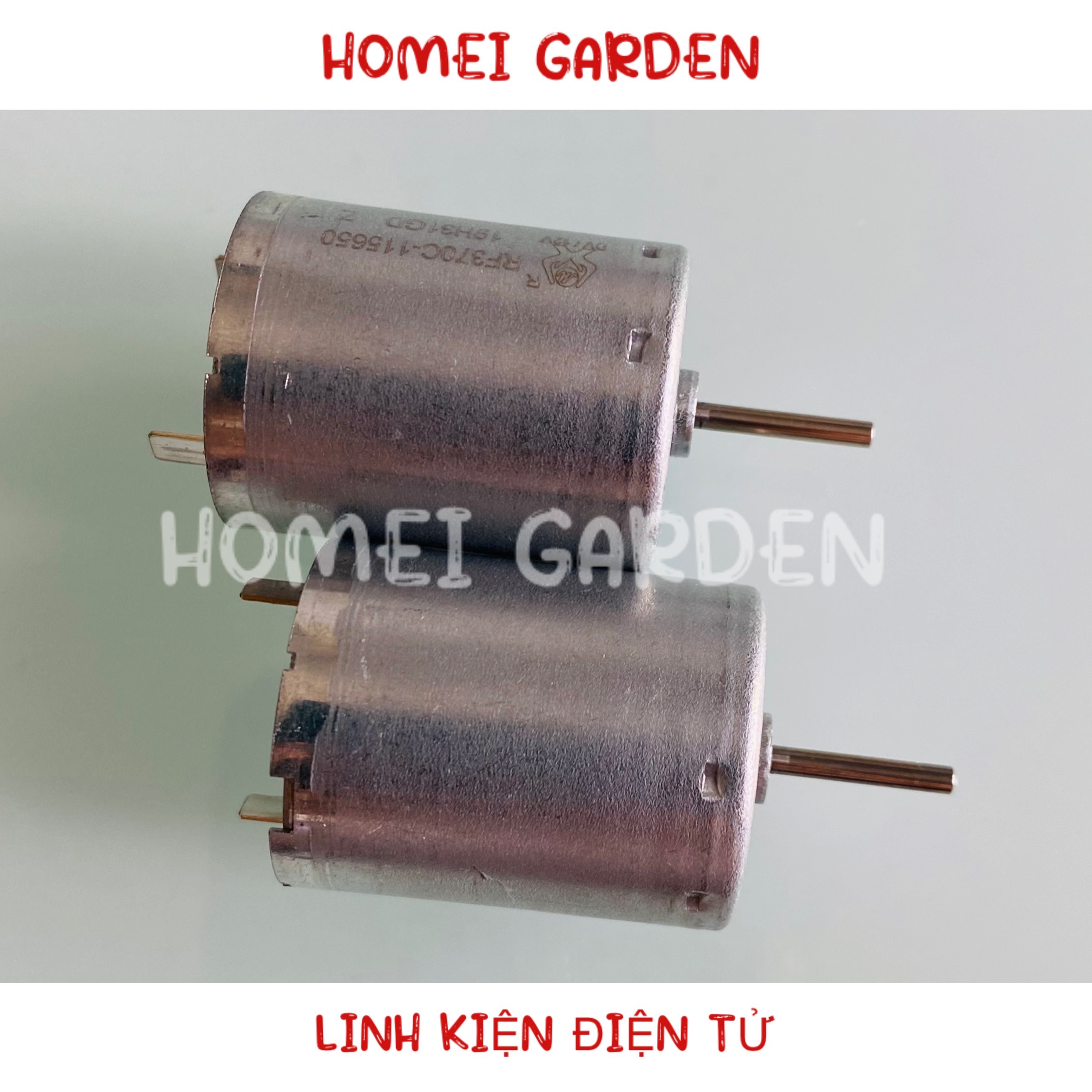 Mô tơ motor 370 12V - 24V tốc độ 3000 - 6000RPM mô men xoắn mạnh dùng trong phụ tùng ô tô thiết bị AV mô hình RC -HM0159