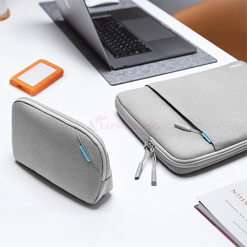 Túi chống sốc Tomtoc Versatile-A13 Protective Laptop Sleeve with Accessory Pouch Mbook Pro/Air 13 inch A13-C12 - Hàng chính hãng