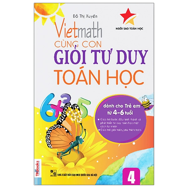 Viethmath - Cùng Con Giỏi Tư Duy Toán Học Tập 4 (Tái Bản 2020)