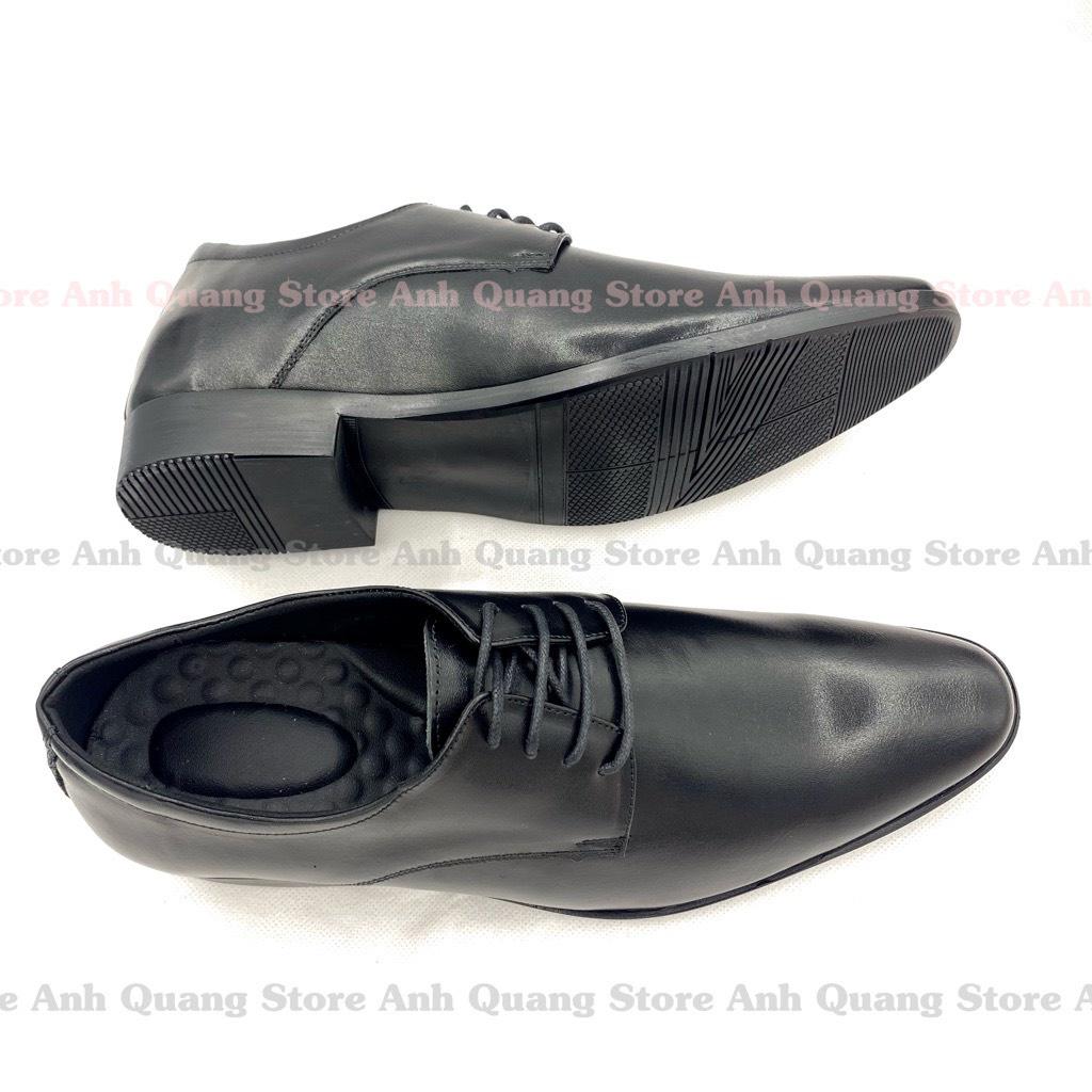 Giày Tây Nam Tăng Chiều Cao 6,5cm Chất Liệu Da Bò Cao Cấp Phong Cách Công Sở Lịch Lãm GT0135