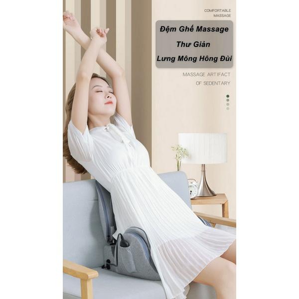 Ghế Massage Di Động 10D SEDENTARY - hàng cao cấp