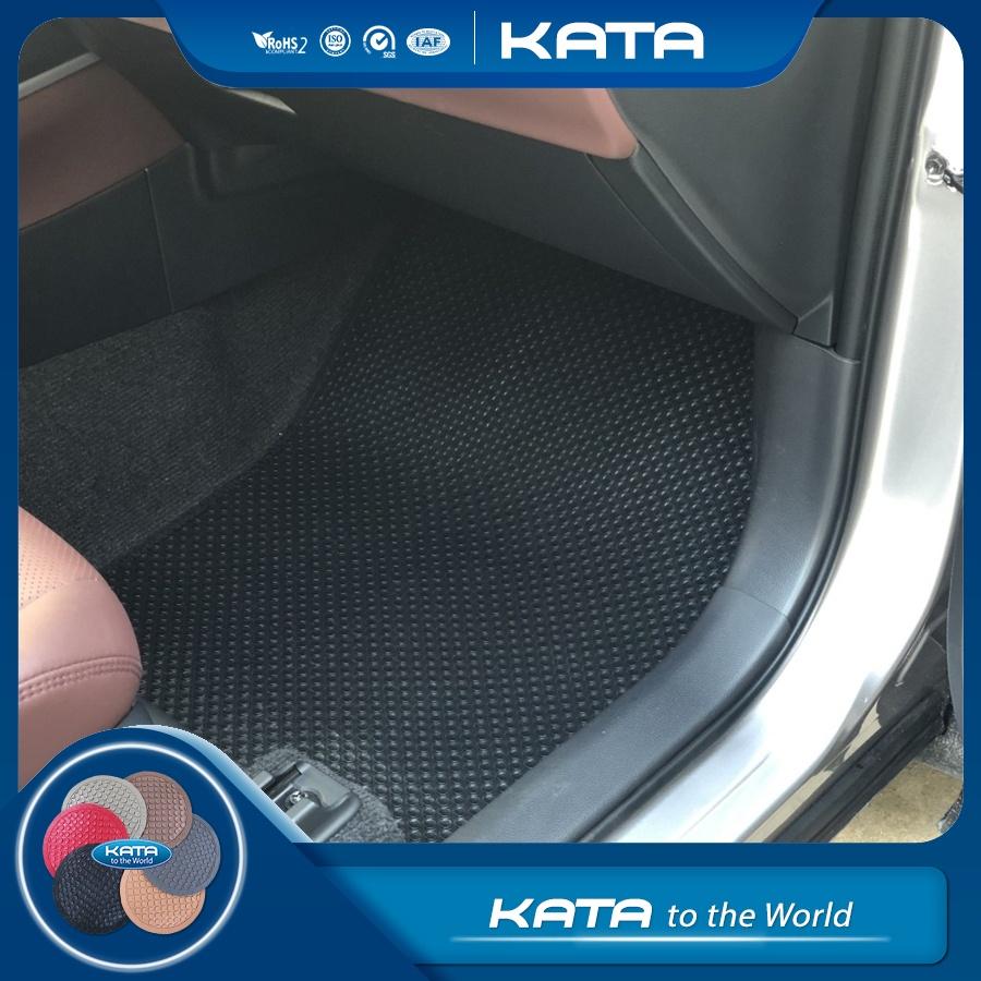 Thảm lót sàn ô tô KATA cho xe Toyota Corolla Cross - Khít với sàn xe, Chống trơn, Không mùi, Không ẩm mốc