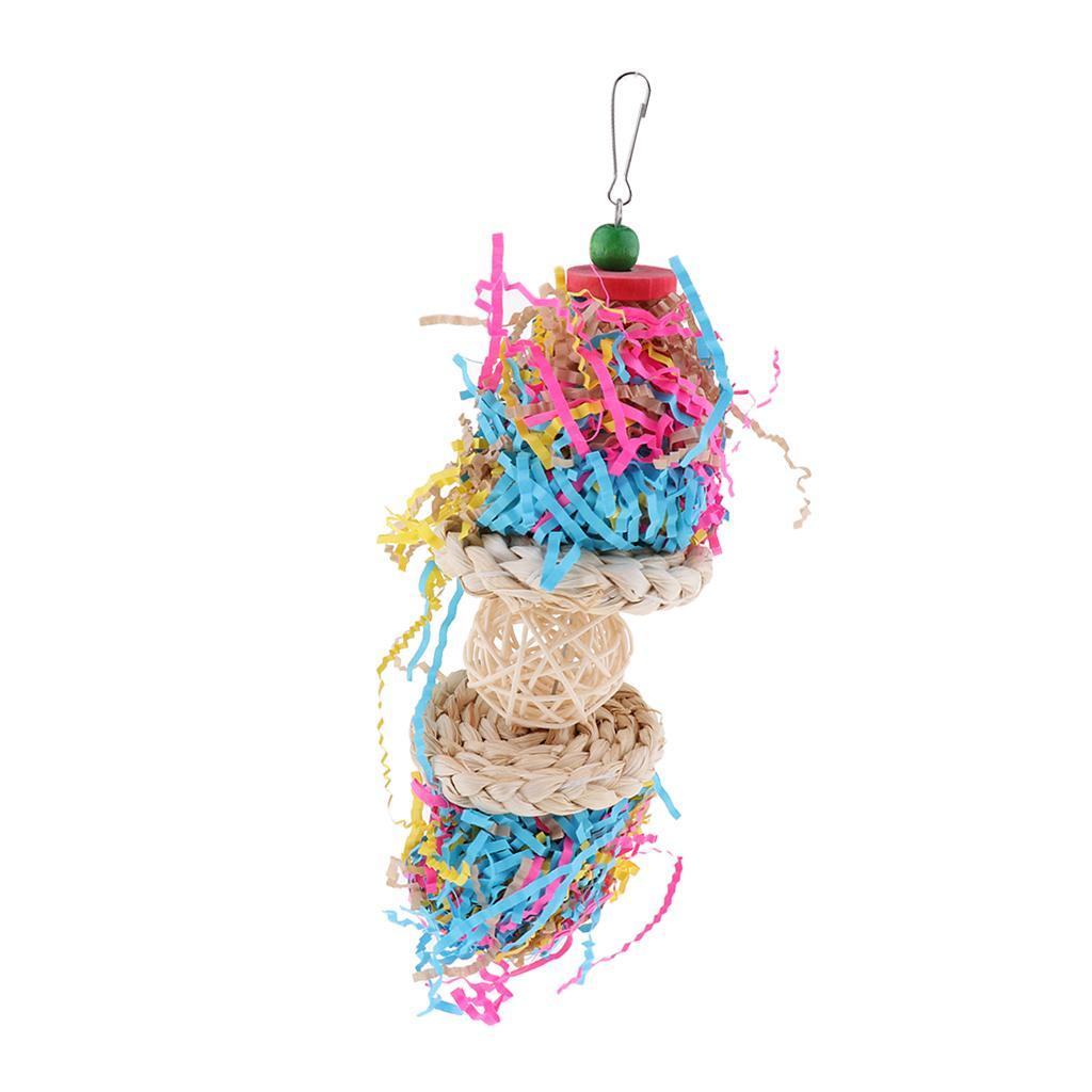 Hanging and Chewing Toys Bird Supplies for Birds Parrots