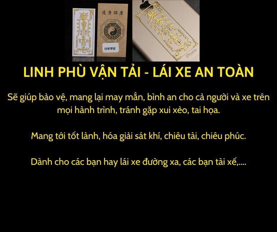 Linh phù lái xe an toàn