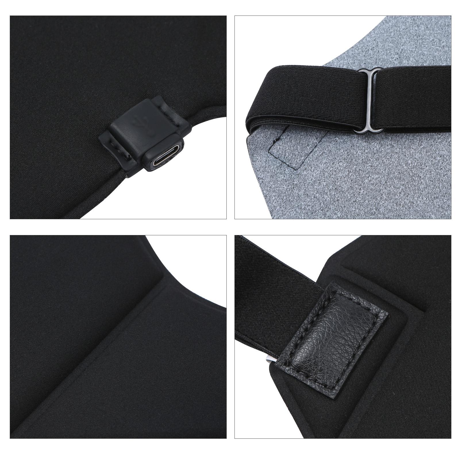 Miếng Đệm Sưởi Ấm Áo Vest Unisex Sưởi Ấm Bằng Nhiệt Sạc Usb