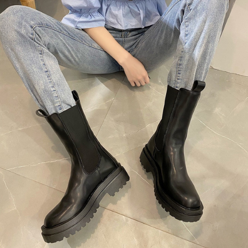 Bốt Nữ Siêu Cao Cổ Chun Cao Cấp - Boots Cổ Cao Thời Trang Hàn Quốc