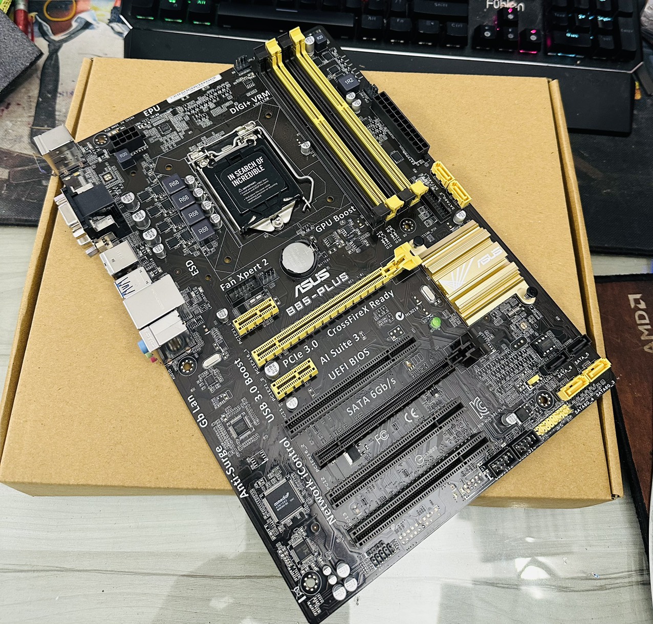 Bo Mạch Chủ (Mainboard) ASUS B85-PLUS (HÀNG CHÍNH HÃNG)