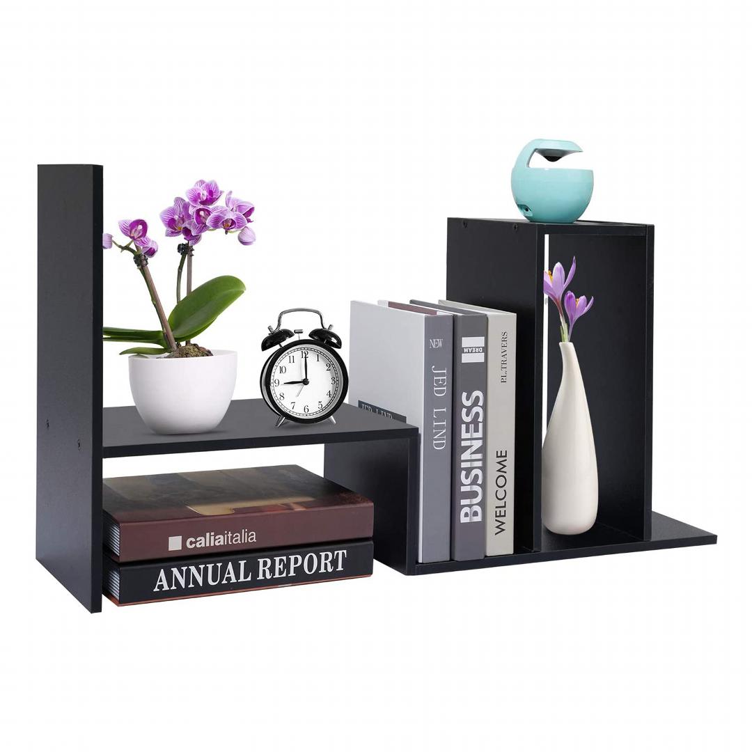 Kệ để bàn gỗ hiện đại SMLIFE Angie | Gỗ MDF dày 17mm chống ẩm | D40-65xR17xC40cm