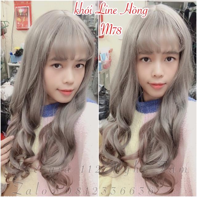 Tóc nguyên đầu xoăn đủ dáng đủ mầu